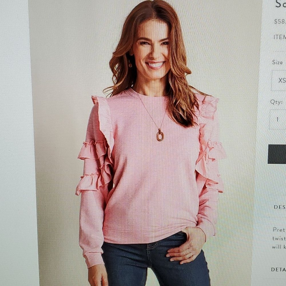 Matilda Jane Sweatshirt solid Sz.S